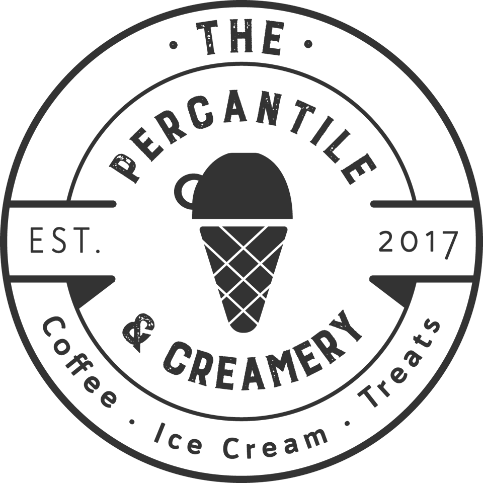The Percantile and Creamery Logo